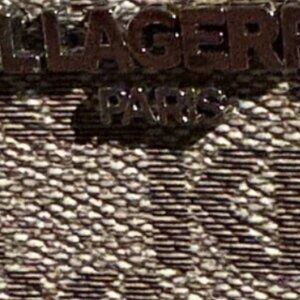 Karl Lagerfeldmonogrammed brownbag